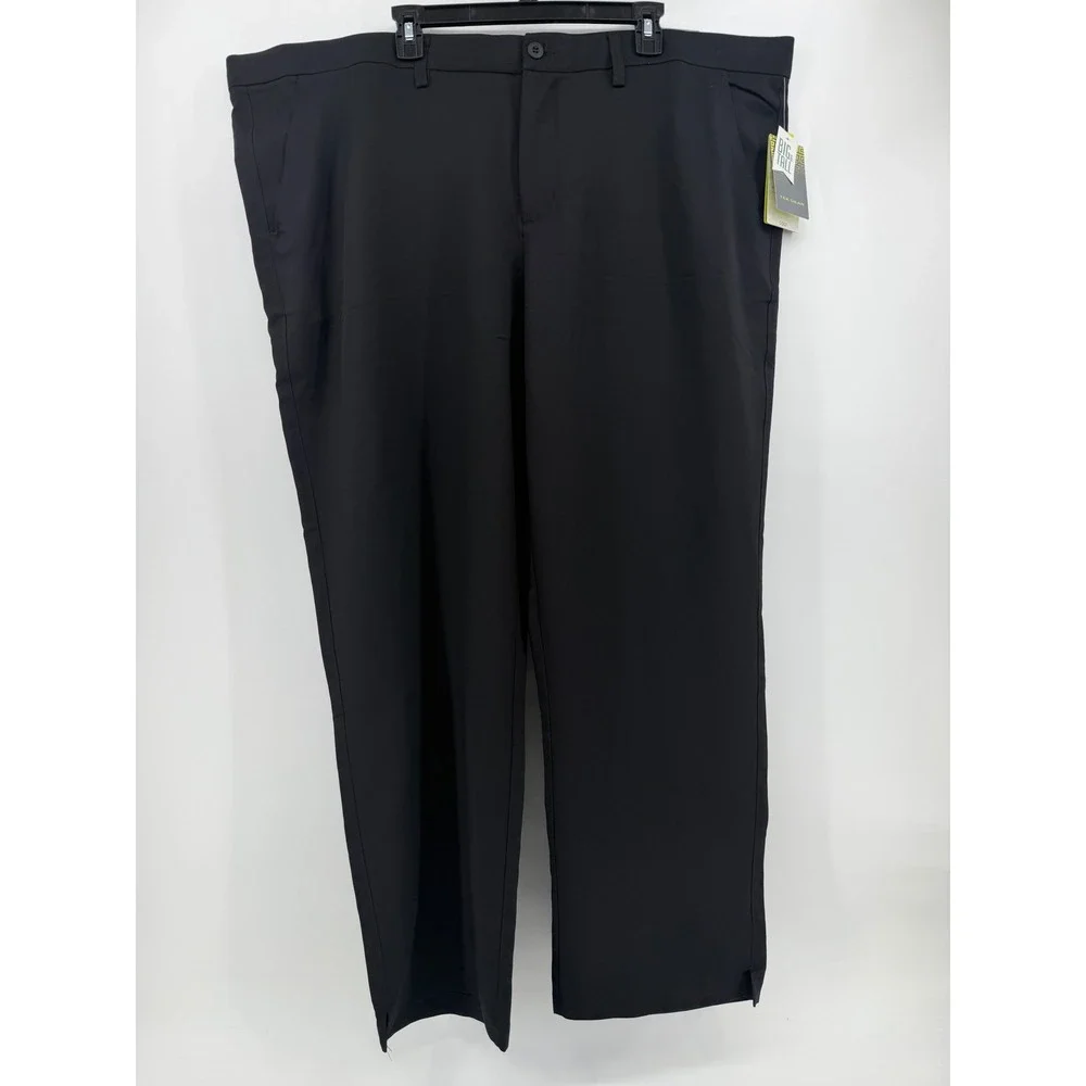 Tek Gear Mens‎ Big & Tall Golf Woven Pants Mineral Black 50x32 NEW